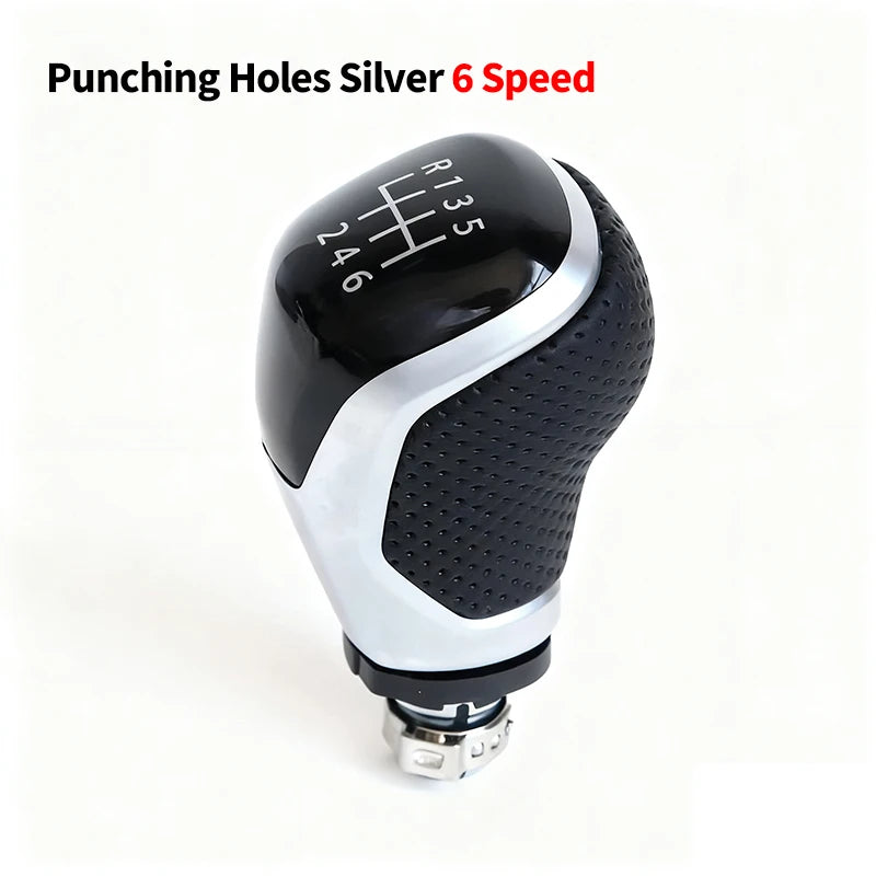 12mm 5 6 Speed Car Shift Gear Knob Lever For VW Golf Polo Bora Passat Ibiza 6J Seat Leon Mk1 Skoda Audi A4 B6 B7 B8 A6 A3