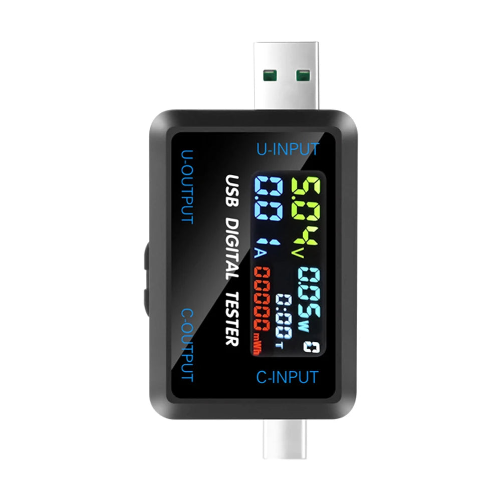 Digitaler USB-Lade-Tester - Anschlussoptionen