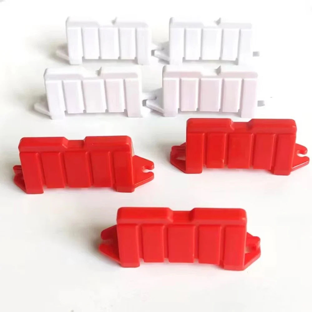 Mini RC Track Barriers & Traffic Props, Multiple Pack Sizes