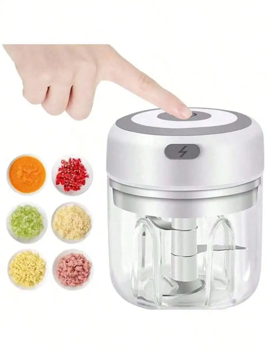 USB Rechargeable Mini Electric Food Chopper 100ml & 250ml