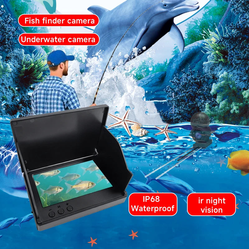 Handheld 4.3 Inch LCD Fish Finder Camera with Night Vision