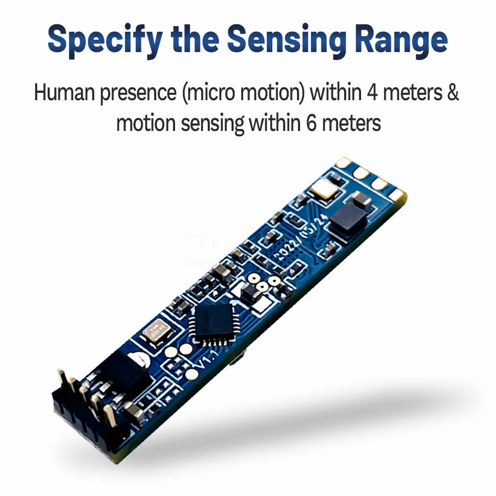 Emberi jelenlétérzékelő modul 24GHz-es intelligens milliméterhullámú radar érzet, szívverés észlelés modul BT HLK-LD2410B 2028