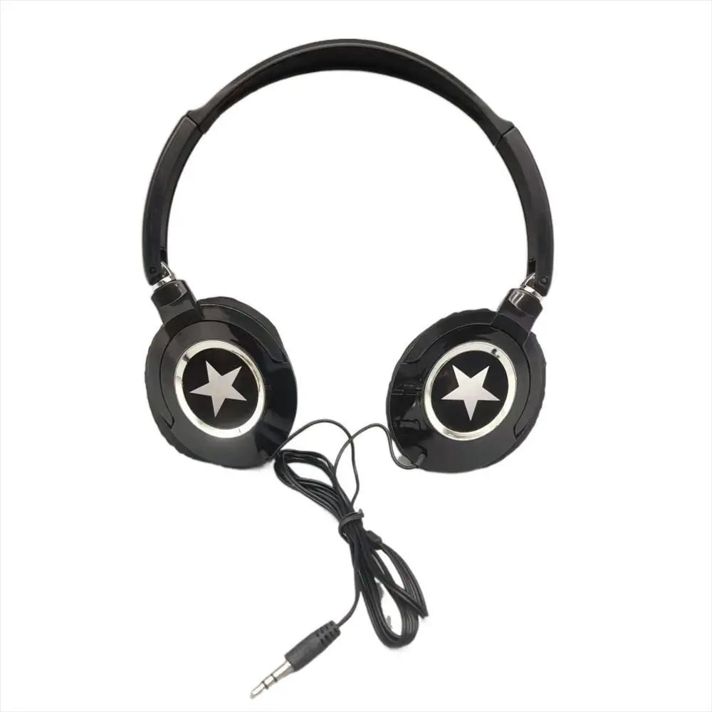 Wired Over-Ear Headphones with 3.5 mm Plug and Inline Volume