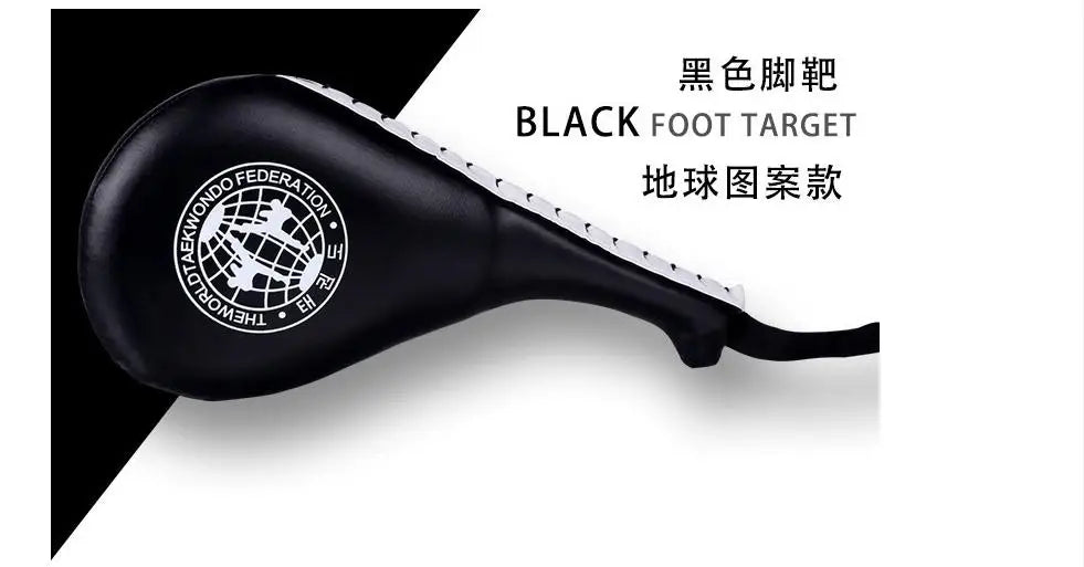Taekwondo Kick Pad Target Karate Boxing Kids Training Practise Leather Hitting Target Safety Fitness Equipment