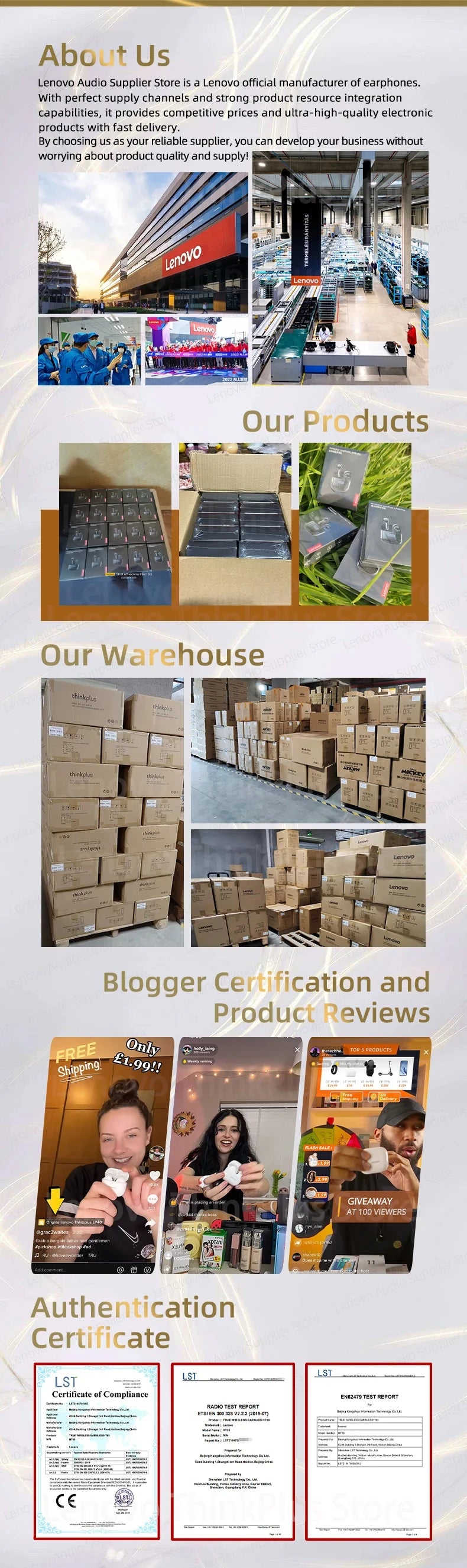 Lenovo LP75 Bluetooth 5.3 LED Ekranlı Kablosuz Kulaklıklar