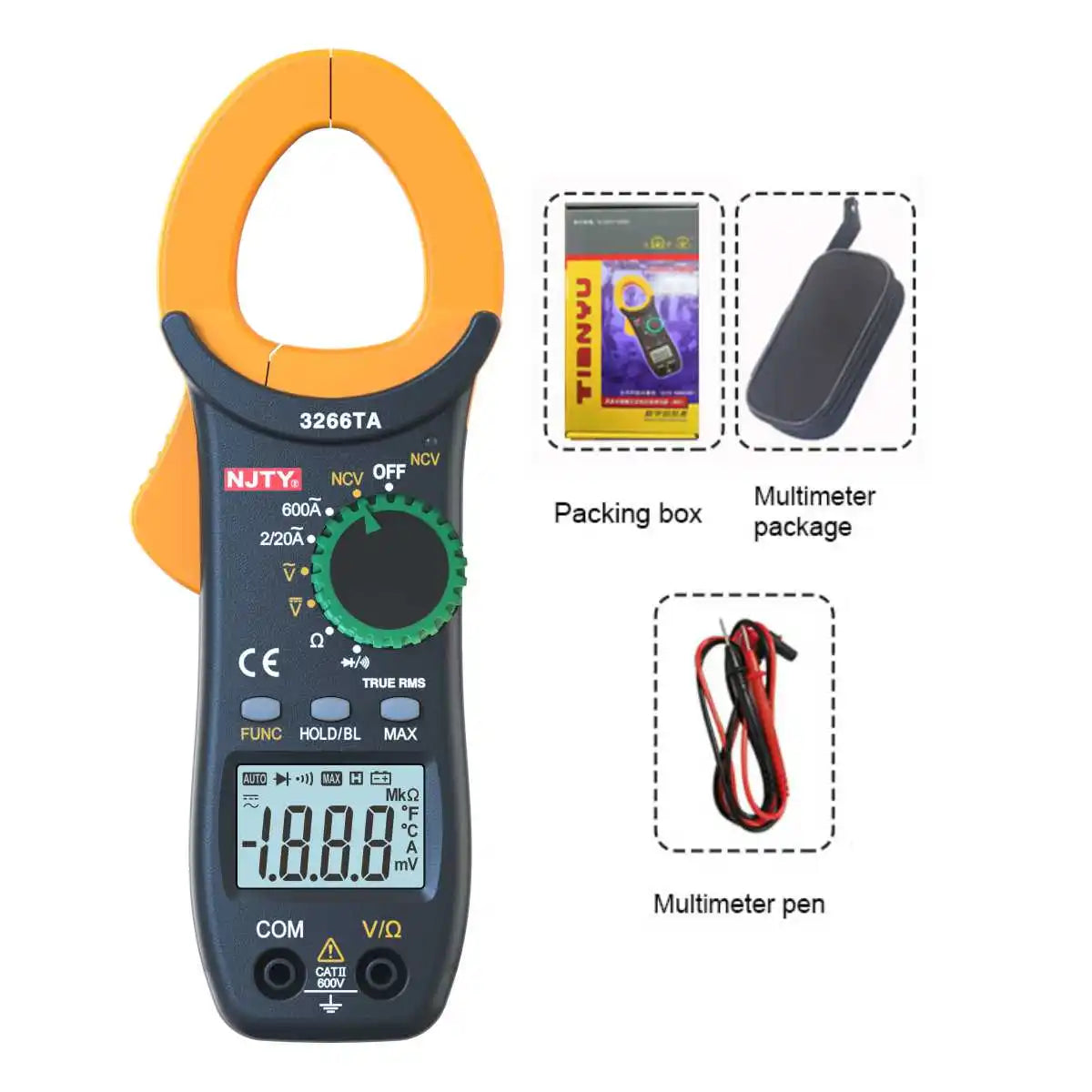 3266TA Auto-Ranging Digital Clamp Meter
