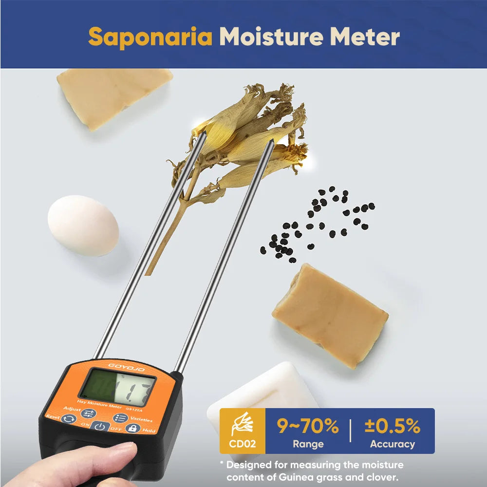 Langprobe digitalt hø/moisture meter