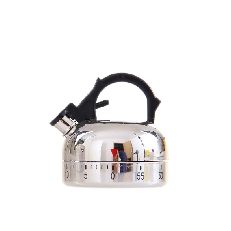 60-Minute Mechanical Kitchen Timer with Bell Alarm