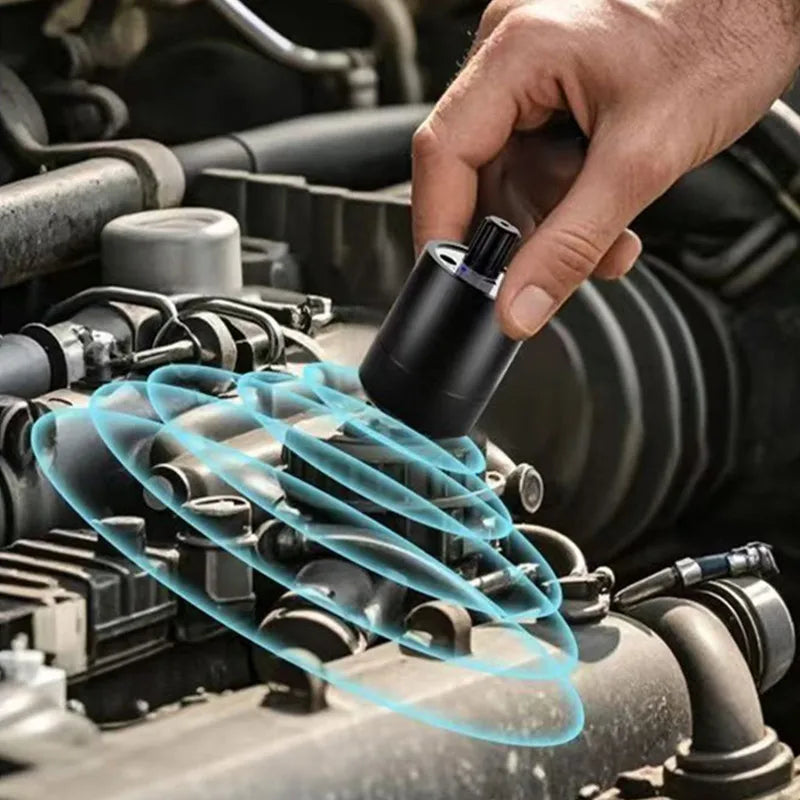Amplificateur sonore de contact pour vérification des fuites de tuyaux