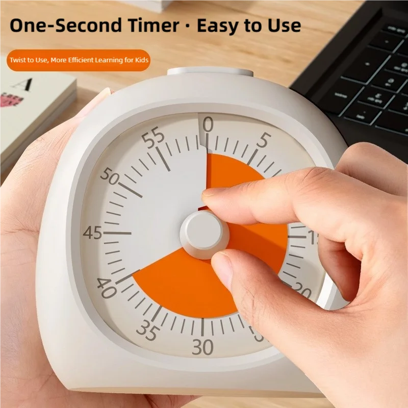 60-Minute Visual Countdown Timer