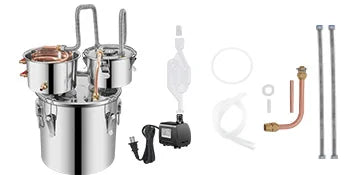 12L/30L Stainless Steel Alcohol Distiller Still Kit