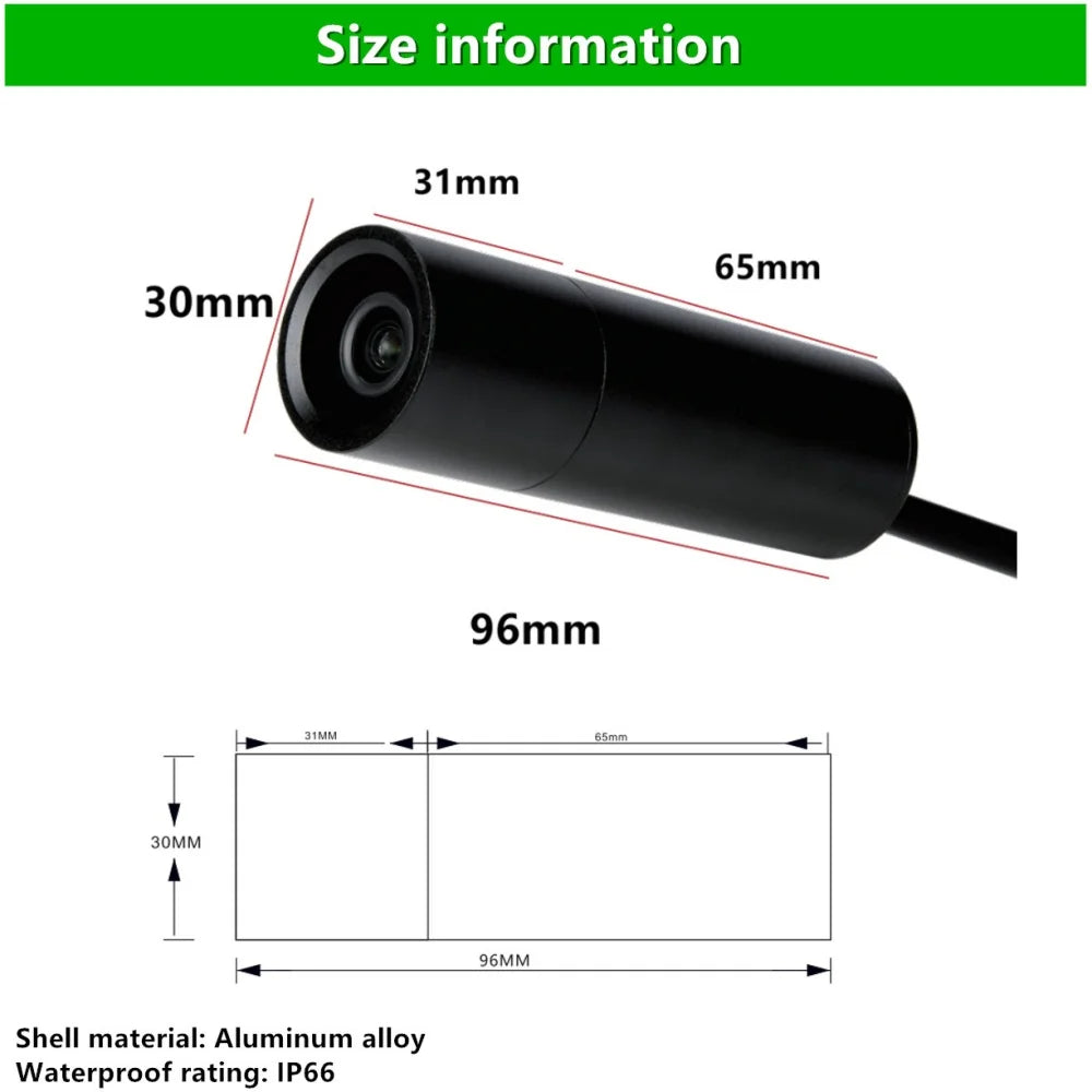 Outdoor Bullet 3K 5MP Mini WiFi Camera met AI Menselijke Detectie
