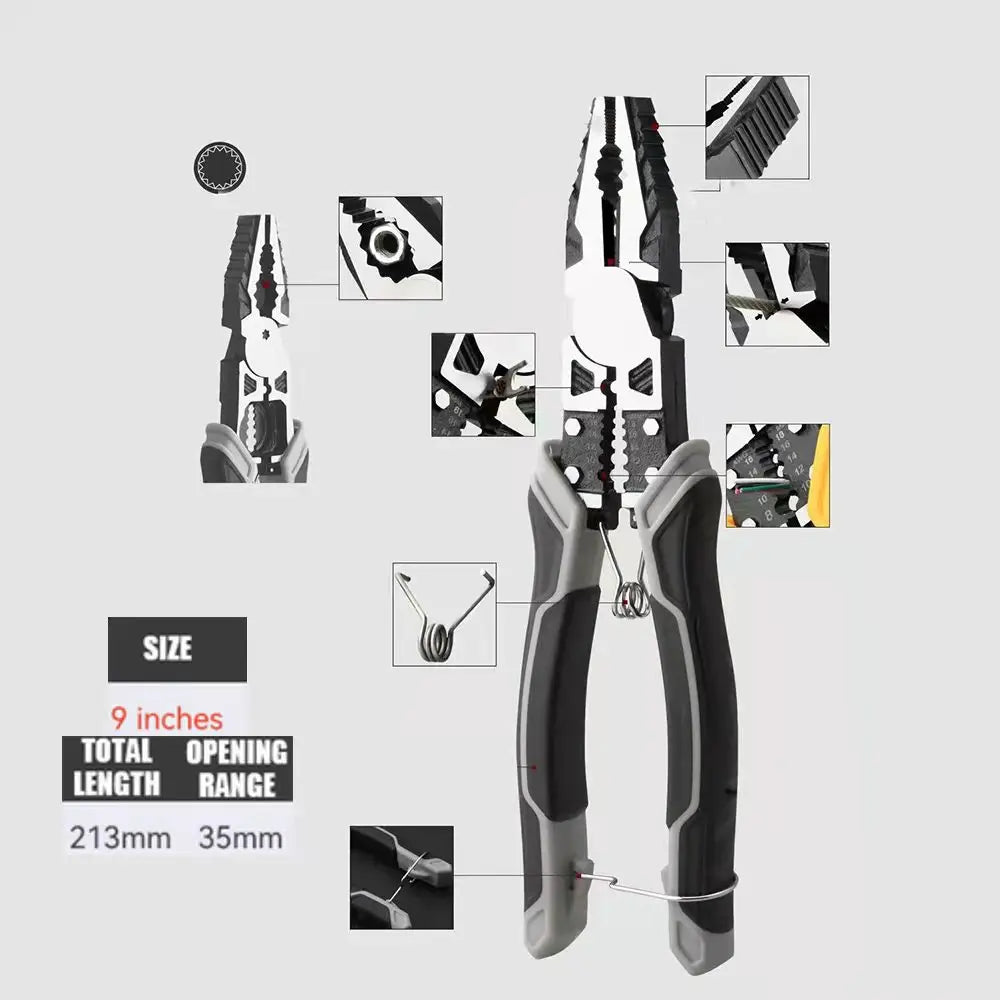 Multi-Function Electrician Pliers - Style Options