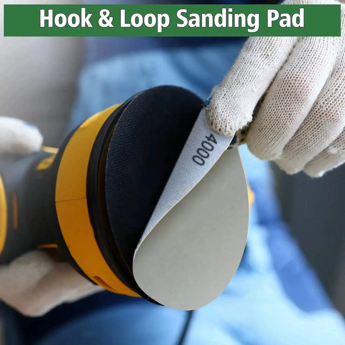 24pcs Sandpaper 5Inch, Grit 1000/1500/2000/3000/4000/5000 Sandpaper Pads, Round, No-Hole, Wet and Dry Sanding Discs, Random Trac
