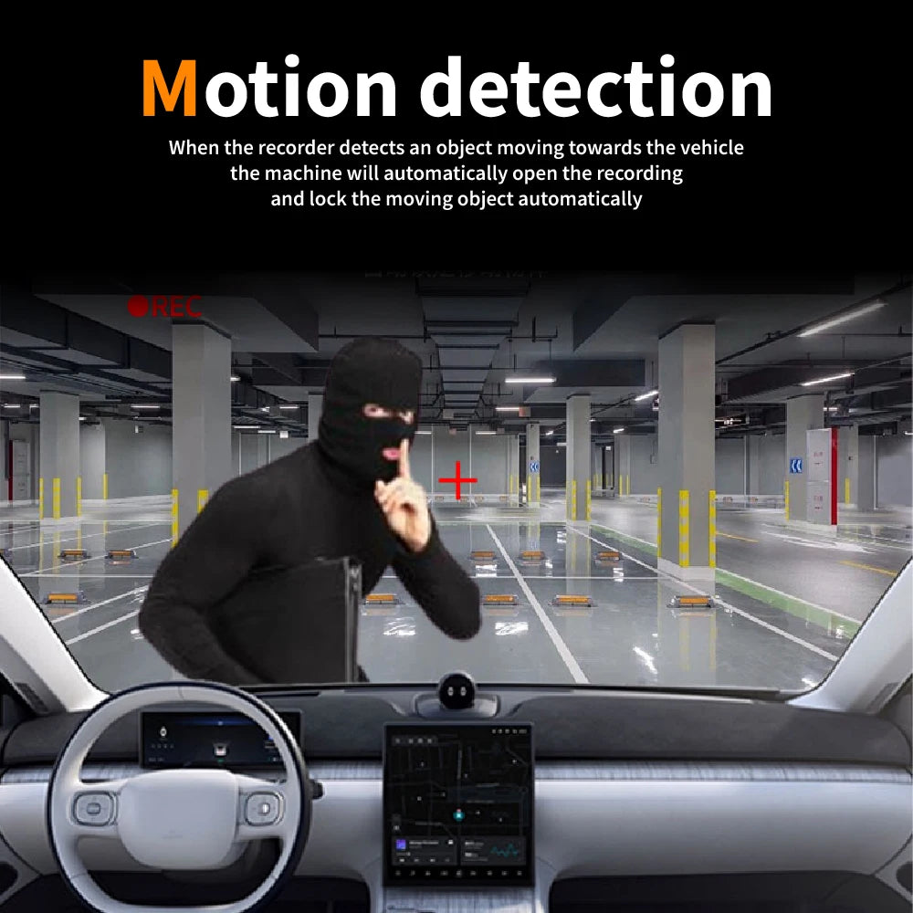 1080P 4-Channel Dash Cam with Night Vision & Loop Recording