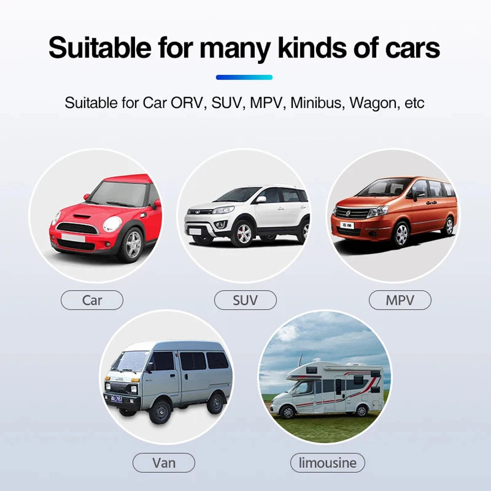 Solar TPMS Tire Pressure Monitoring System with External Sensors