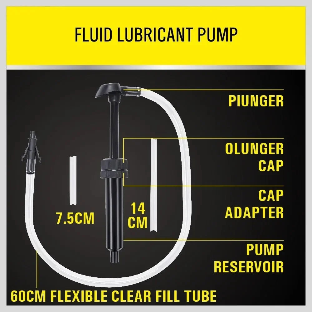 Lubricant Fluid Transfer Pump,Transmission Fluid Pump,Gear Oil Pump for Gallon Bottles & Wide Mouth Quart Bottles,Differential F