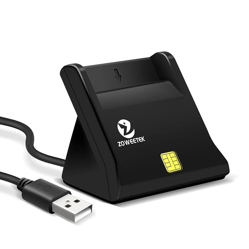 USB ISO 7816 Contact Slimkaartlezer