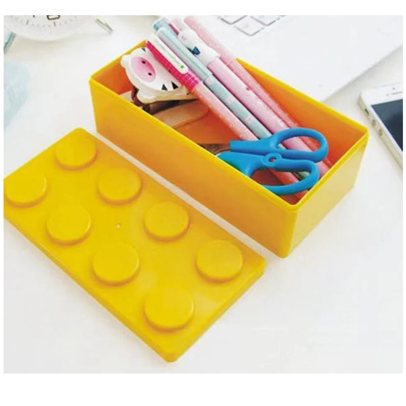 Stackable Building-Block-Style Storage Box