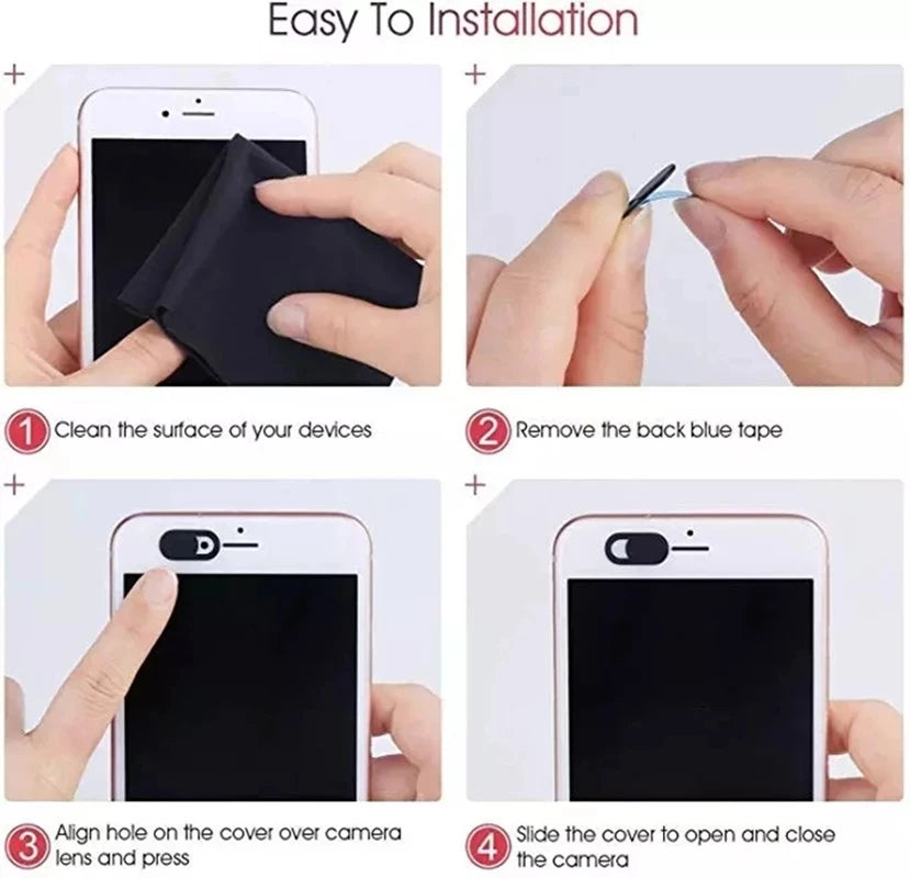 Sliding Webcam Privacy Cover - Pack Options