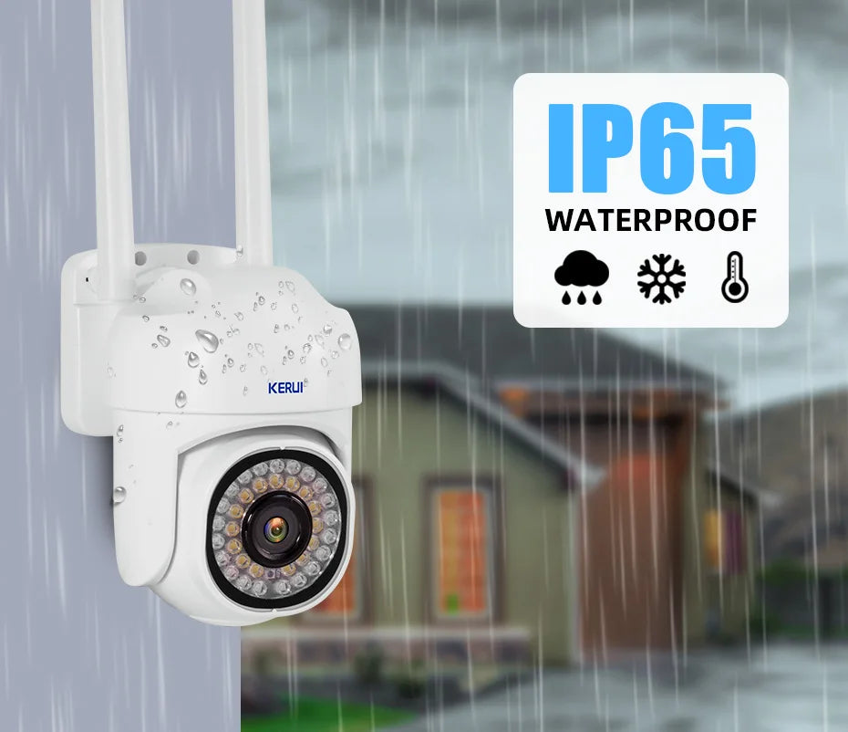 KERUI 5MP WiFi Outdoor Security Camera with Auto Tracking