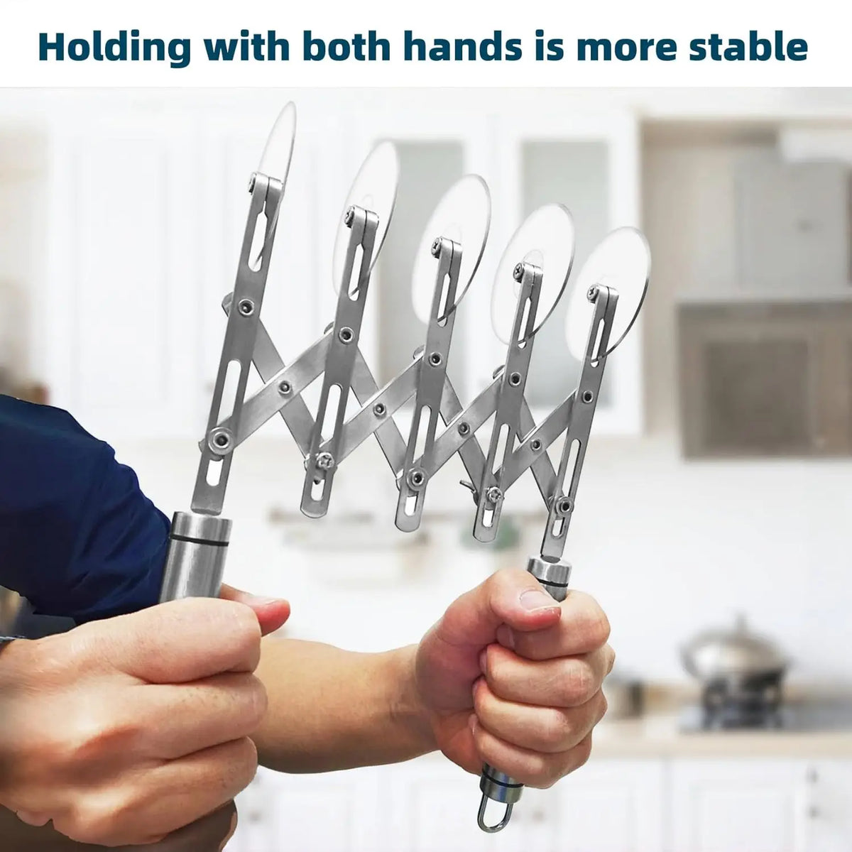 Adjustable Multi-Wheel Pastry Cutter