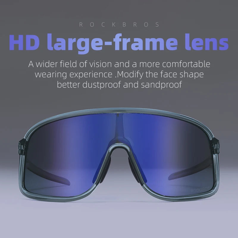 Polarized Cycling Sunglasses UV400 MTB Road Bike Eyewear