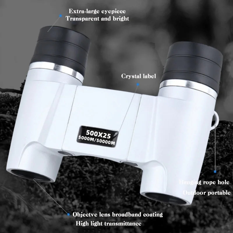 Compact Binoculars with Coated Lenses