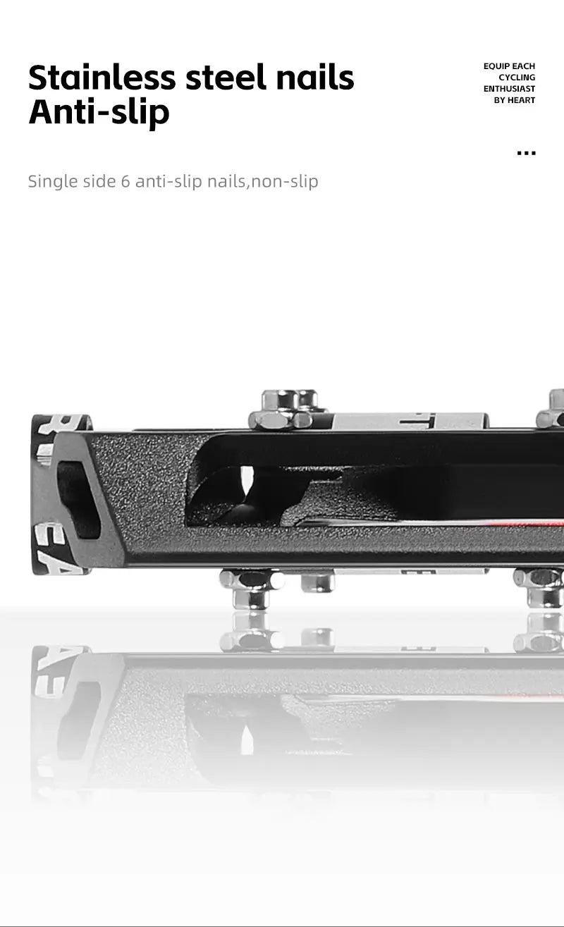 WEST BIKING 3 Bearing Bicycle Pedal CNC Aluminum Alloy Anti Slip MTB Road Bike Pedal Widen Pedals Profession Bike Accessories