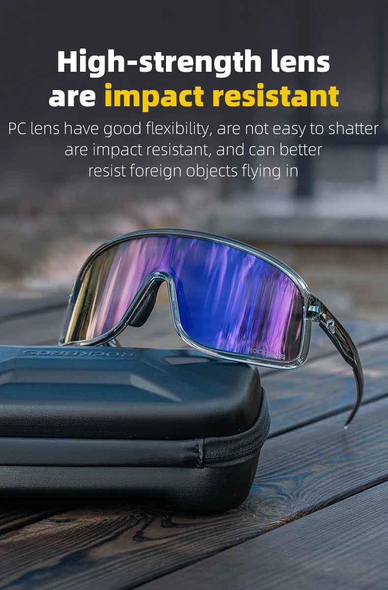 Polarized Cycling Sunglasses UV400 MTB Road Bike Eyewear