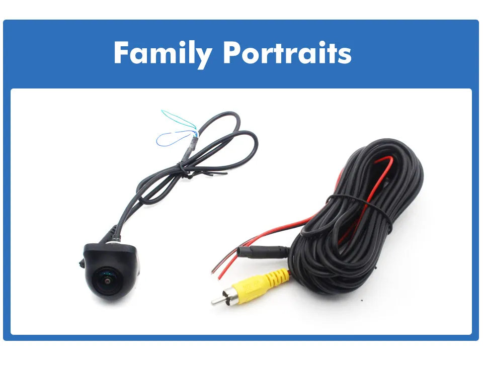 Wide-Angle AHD/CVBS Vehicle Camera
