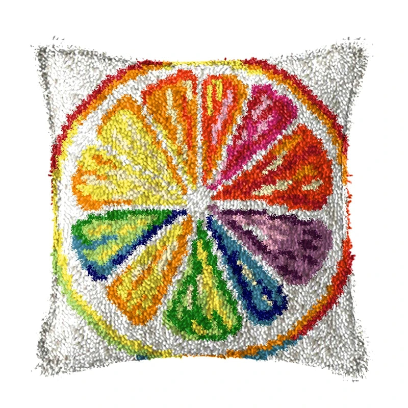 Καλούπι Κεντήματος Κουτιού 43 × 43 cm Latch Hook Cushion Craft Kit