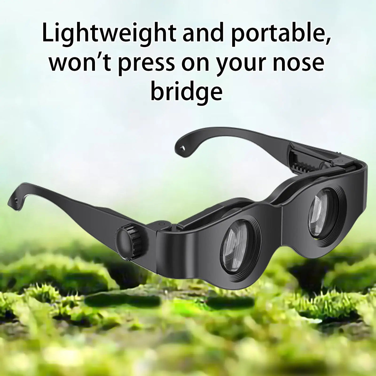 Night Vision Fishing Telescope, High Magnification for Fishing, Portable Night Vision Fishing, Double Layer Fishing Glasses