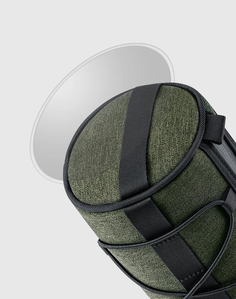 2L Bicycle Handlebar Bag with Shoulder Strap & 3-Point Mount