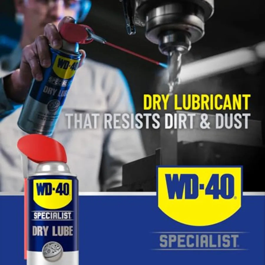 Dry Lube with Smart Straw for Friction Reduction and Corrosion Protection