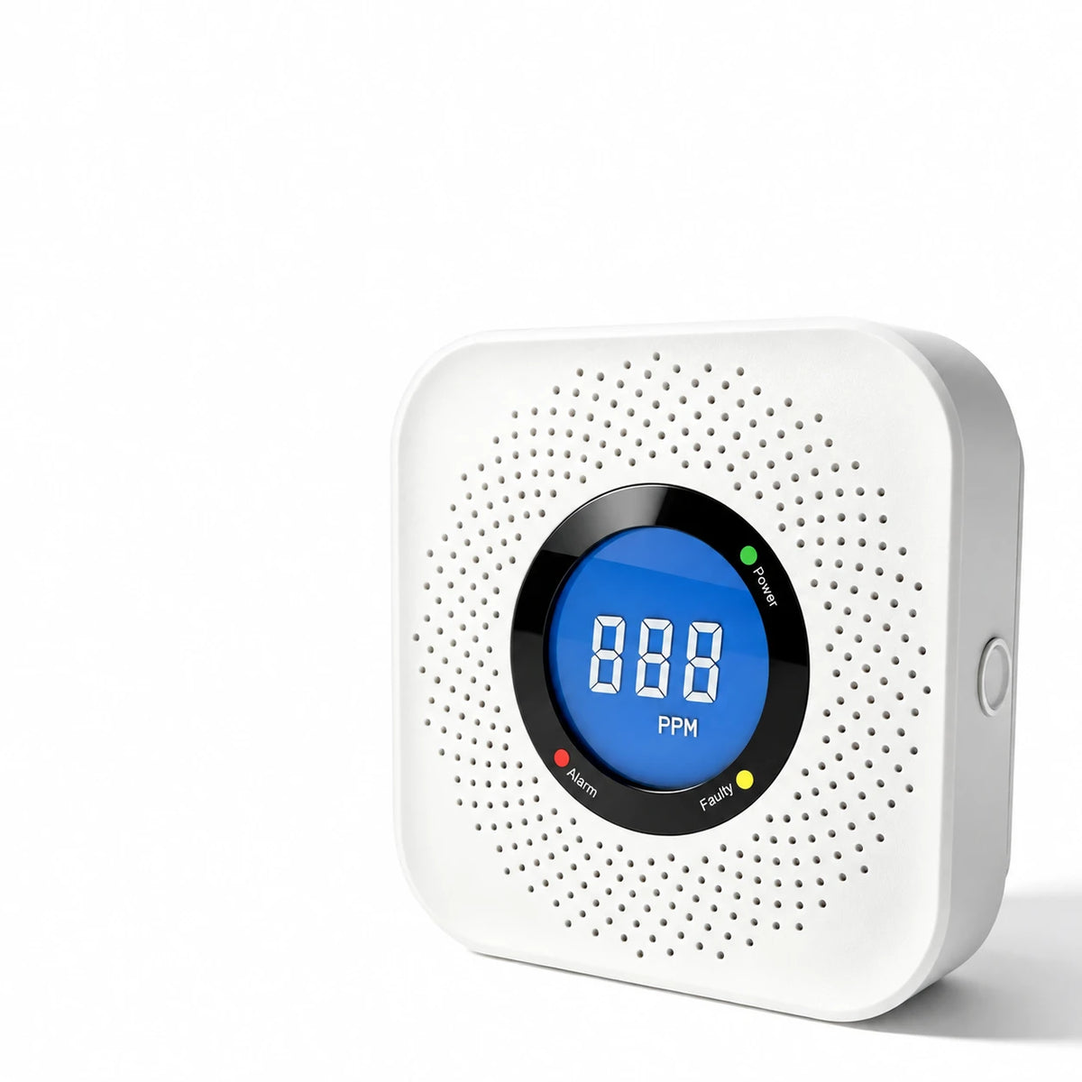 Carbon Monoxide Alarm Sensor with LCD Display, 85dB