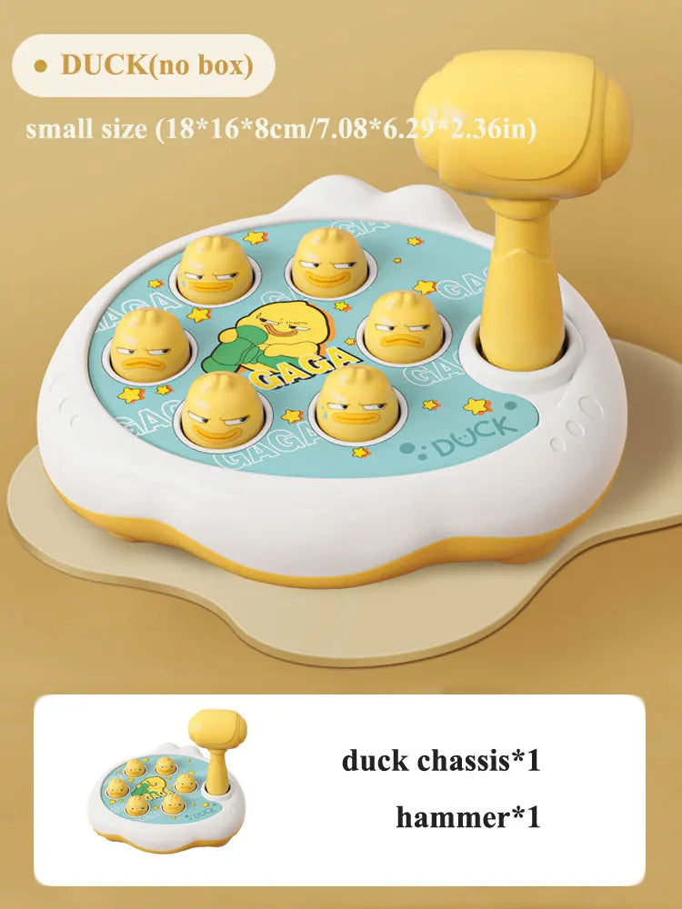 Duck/Frog/Pig Baby Montessori Animal Hammer Toy 🐤