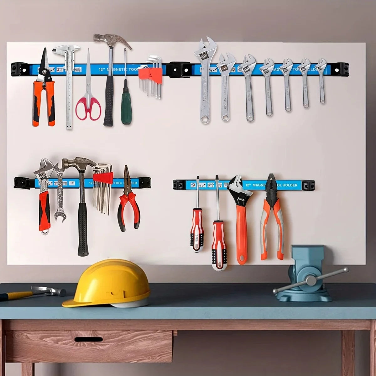 Magnetic Tool Holder Bar - Size Options