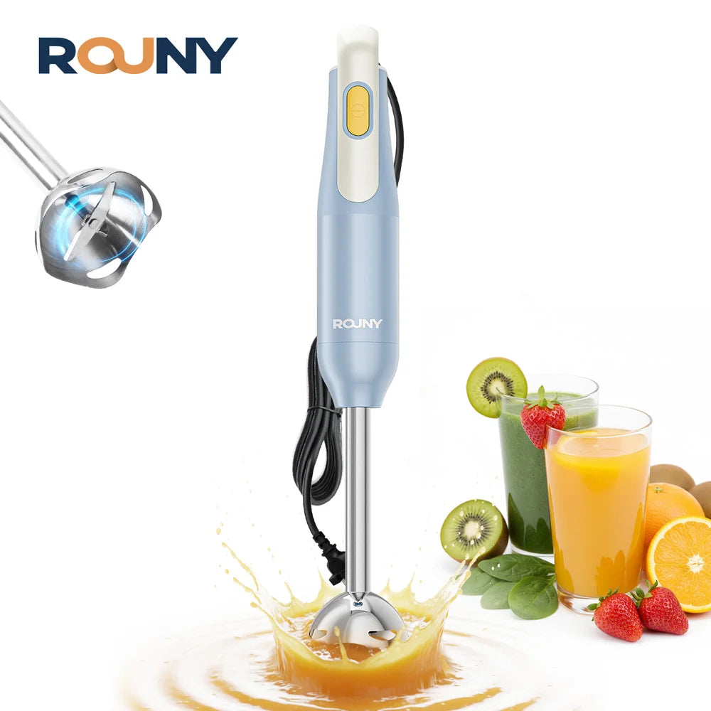 Single-Speed Immersion Blender with Detachable Arm