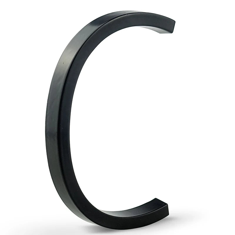 Floating House Number Sign