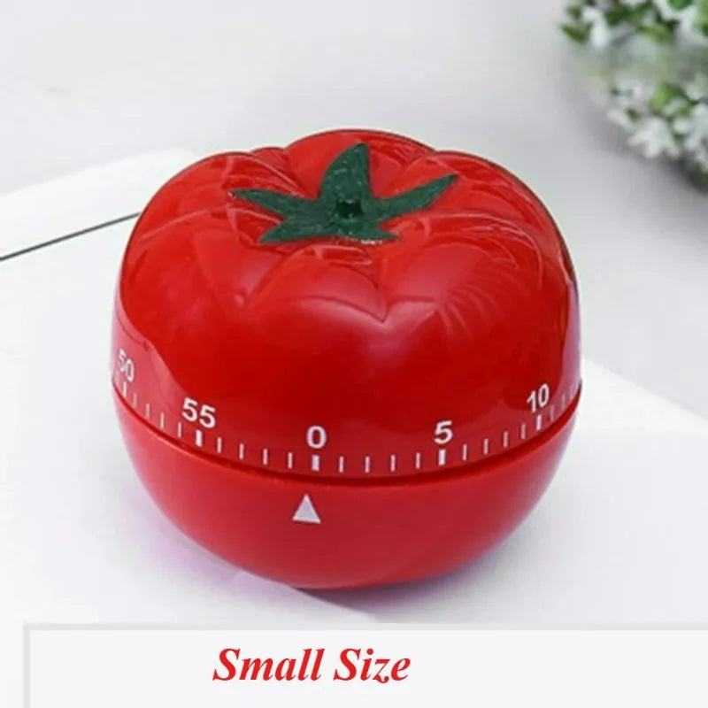 Wind-Up Kitchen Timer in Two Sizes, No Batteries Needed