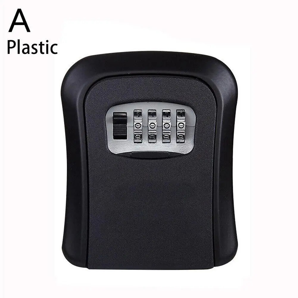 Wall-Mounted Four-Digit Key Lock Box