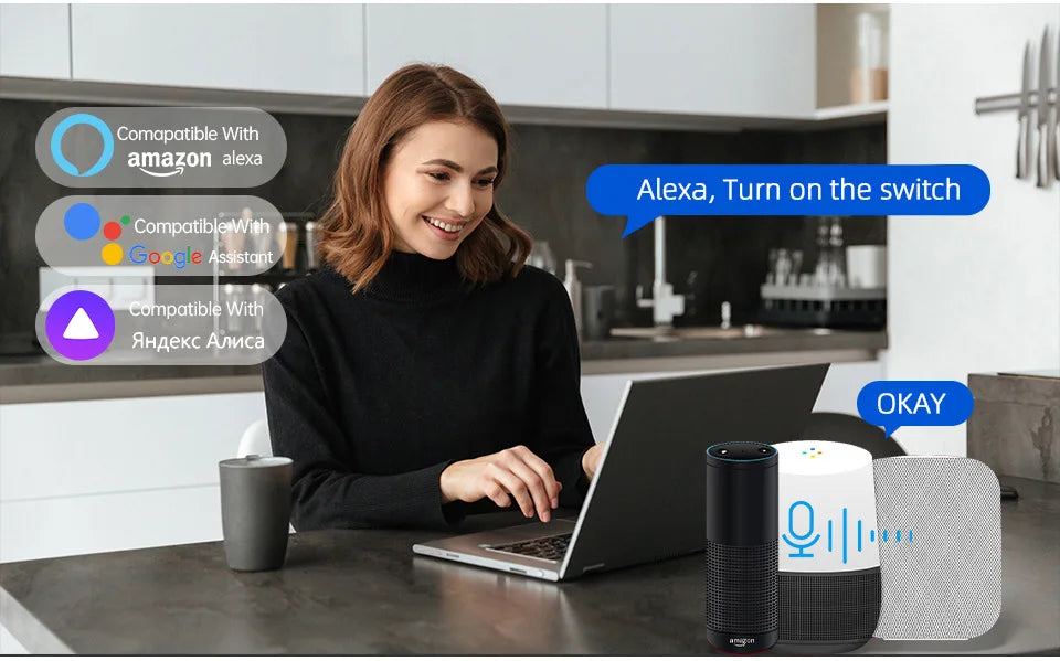 Tuya Wi-Fi Smart Plug Adapter - Regional Options