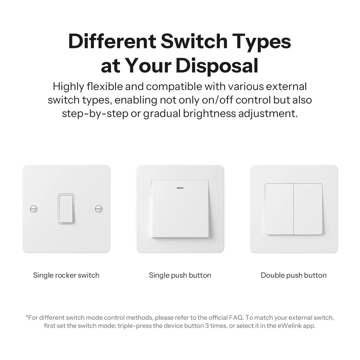 SONOFF MINI-DIM Matter slimme dimmer via wifi