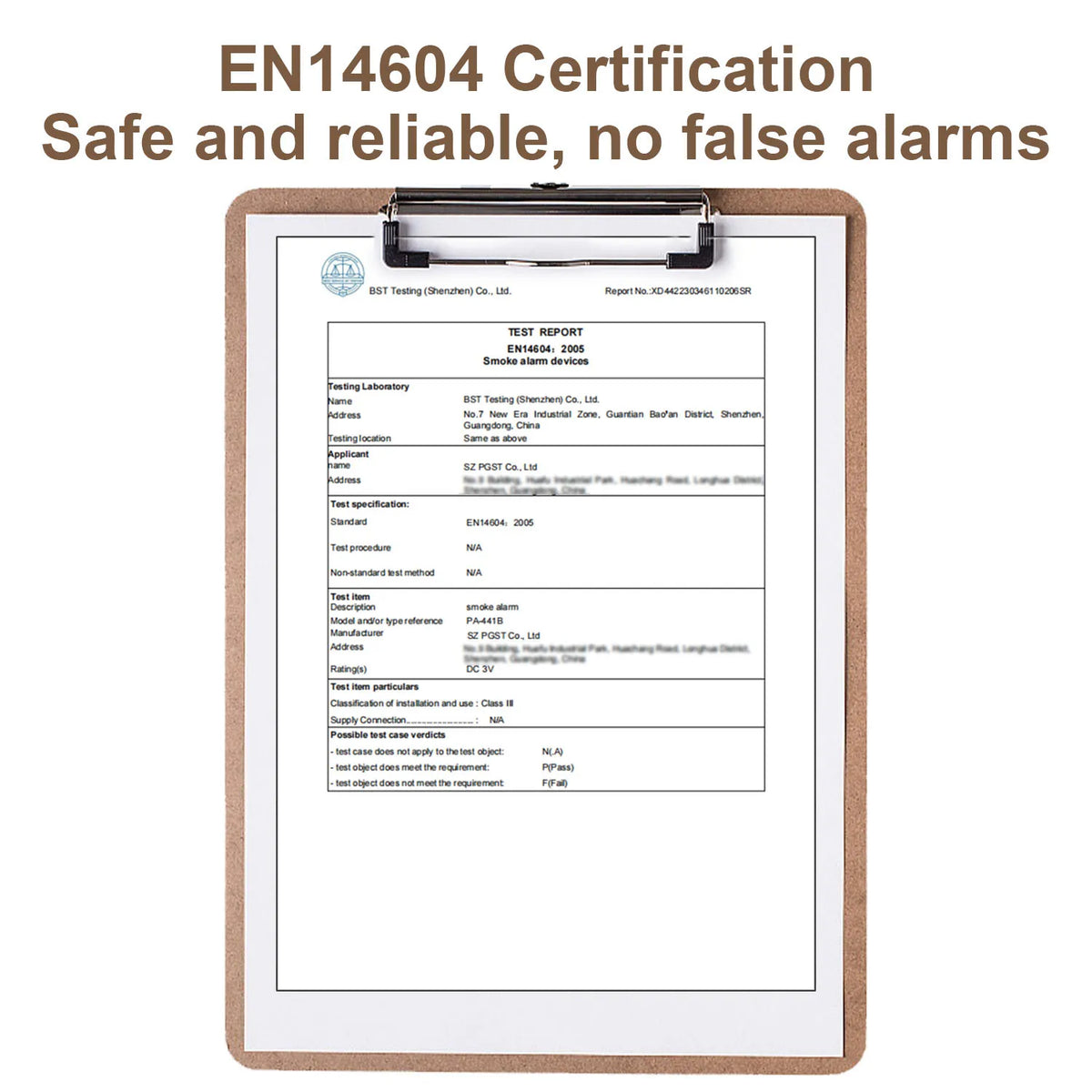 Independent Smoke Sensor Detector Fire Alarm System for Home Office Security Smoke Alarm Fire Protection