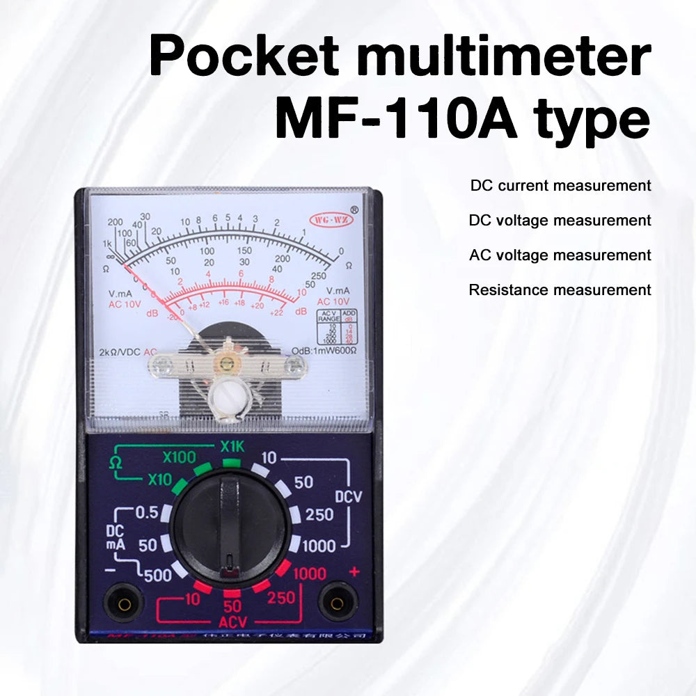 MF-110A Pocket Analog Multimeter