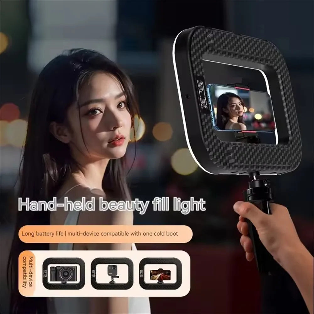 Rechargeable Video Fill Light - Tripod Options