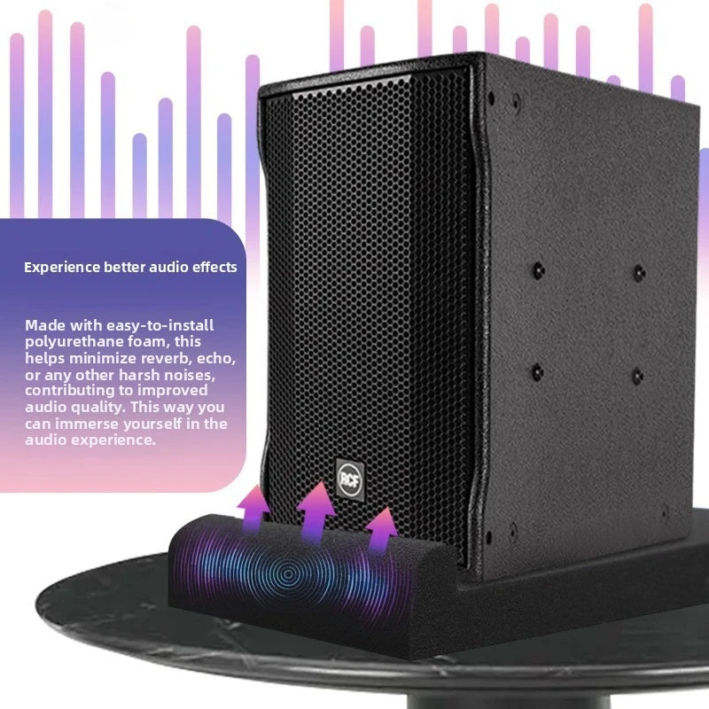 Pair of Adjustable-Angle Speaker Isolation Pads
