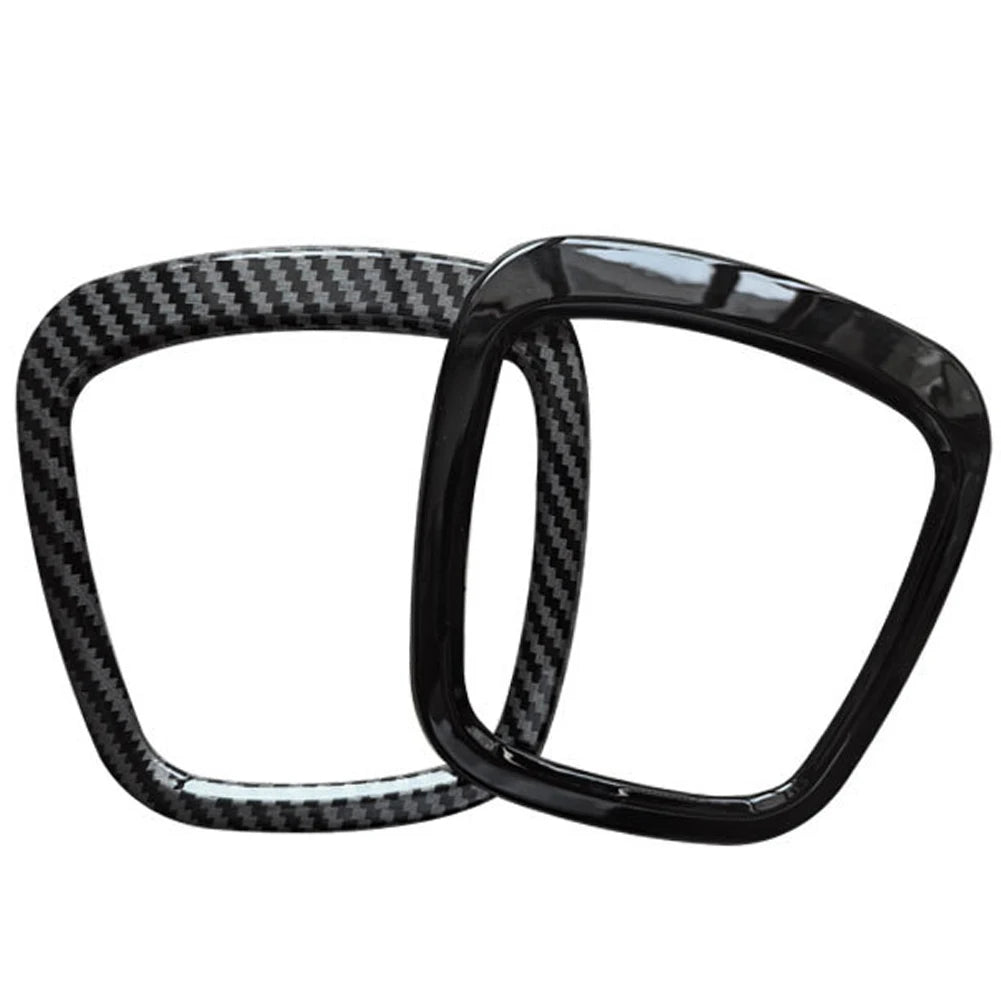 Carbon Fiber Steering Wheel Trim Cover for Audi Models
