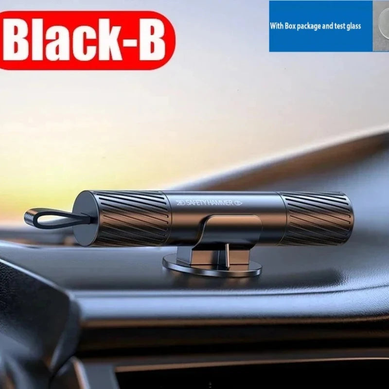 Vehicle Window Breaker and Seat-Belt Cutter